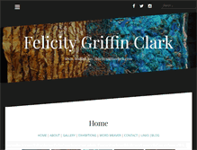 Tablet Screenshot of felicitygriffinclark.com